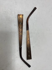 KIRKLAND SIGNATURE EYEWEAR EARTH BROWN 135mm TEMPLE ARM PARTS :D14