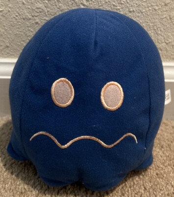 PacMan Plush Blue Ghost Stuffed Animal Toy Factory Namco | eBay