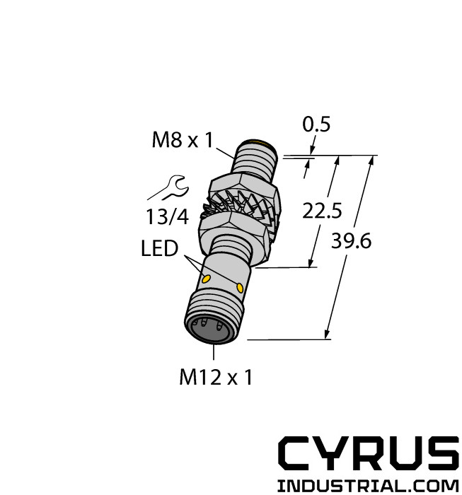 Turck BI2-M08K-VN6X-H1341 | 4602801 Inductive Sensor With Increased Switching Di