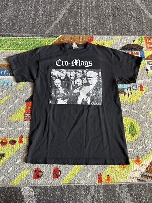 レア☆ヴィンテージ CRO MAGS Tシャツ L ハードコア 古着 クロマグス