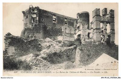 APHP5-0289-63 - Surroundings of - MONT-DORE - The ruins of the castle of murols - L