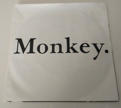 GEORGE MICHAEL - MONKEY VINYL 7'' EMU 6.WITH PICTURE SLEEVE.