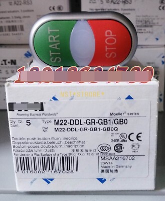 1pc brand new M22-DDL-GR-GB1/GB0 double button head | eBay UK