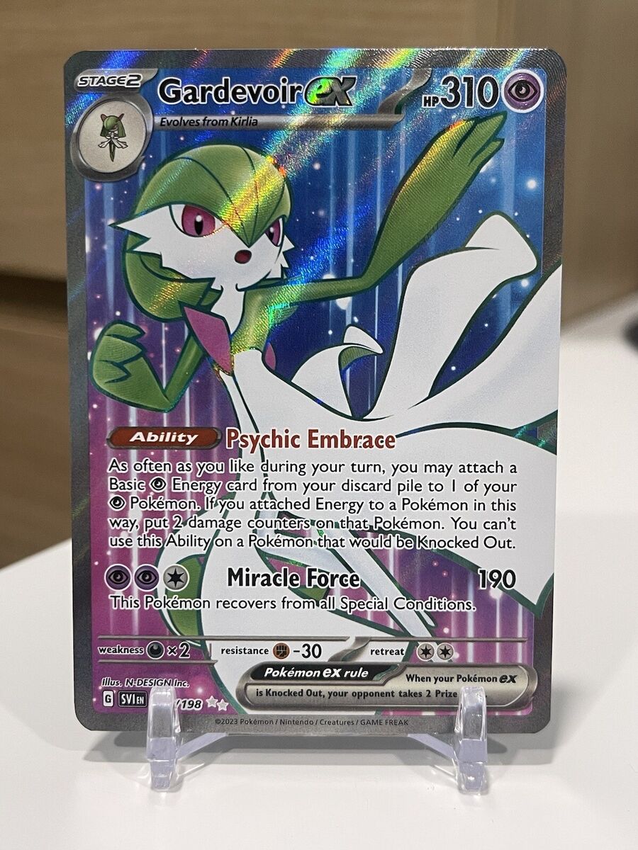 Pokemon Gardevoir EX Ultra Rare 228/198 NM Scarlet And Violet