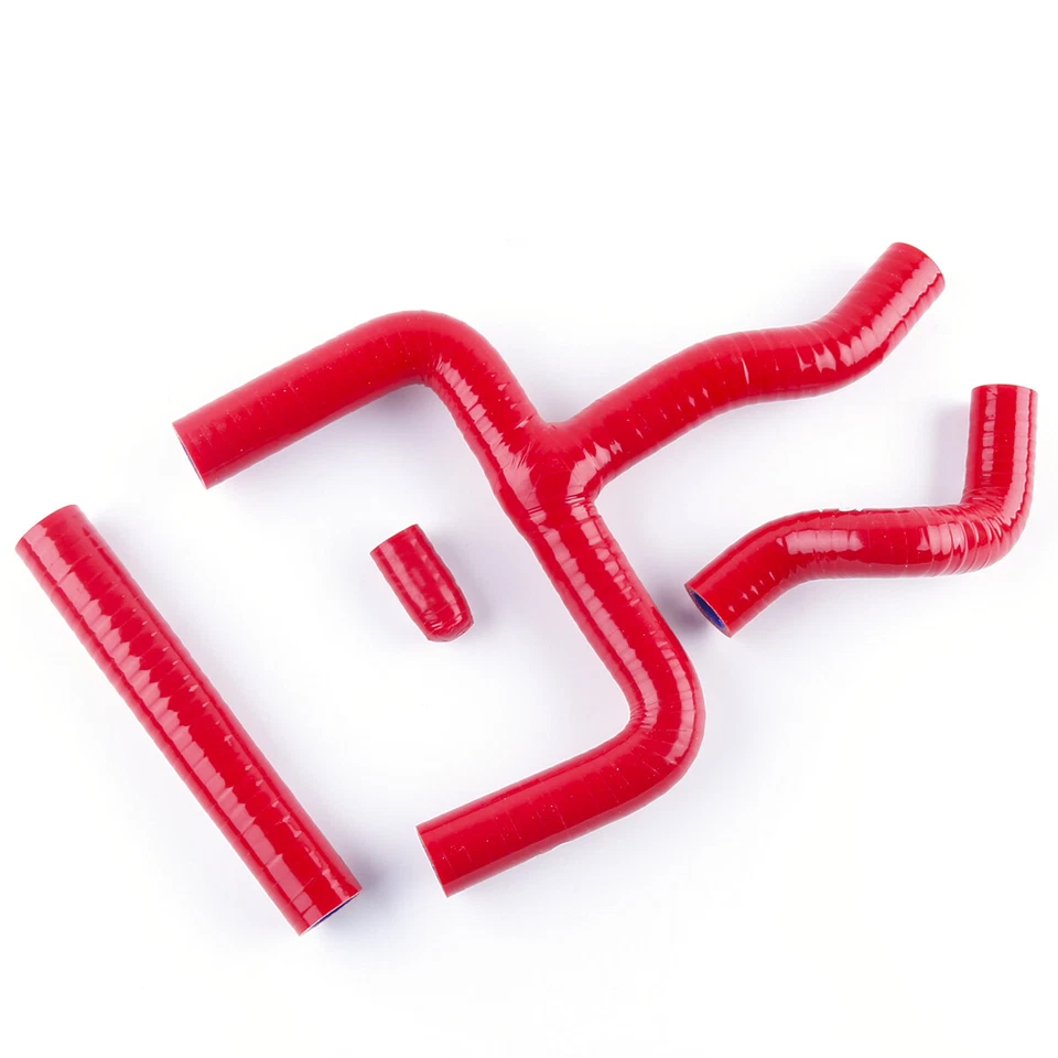 Kit de manguera de refrigerante de silicona para radiador rojo de 2 tiempos Fit 2013-2019 Beta RR250 RR300 Foto 4 de 4