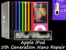 iPod Nano 5th Gen Battery  Control Wheel Service - Your iPod Wizard