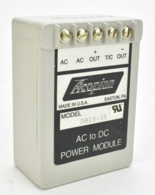 BRAND NEW Acopian DB15-35 AC to DC Power Supply Module