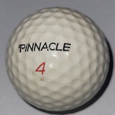 Pinnacle MC Michaels 4 Vintage Used Golf Ball B-12-3 - 1ct