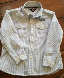 polo bianca bambino ovs