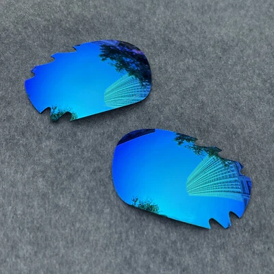 GLITZOR POLARIZED Replacement Lenses for Oakley Racing Jacket Vented Sunglasses Frame