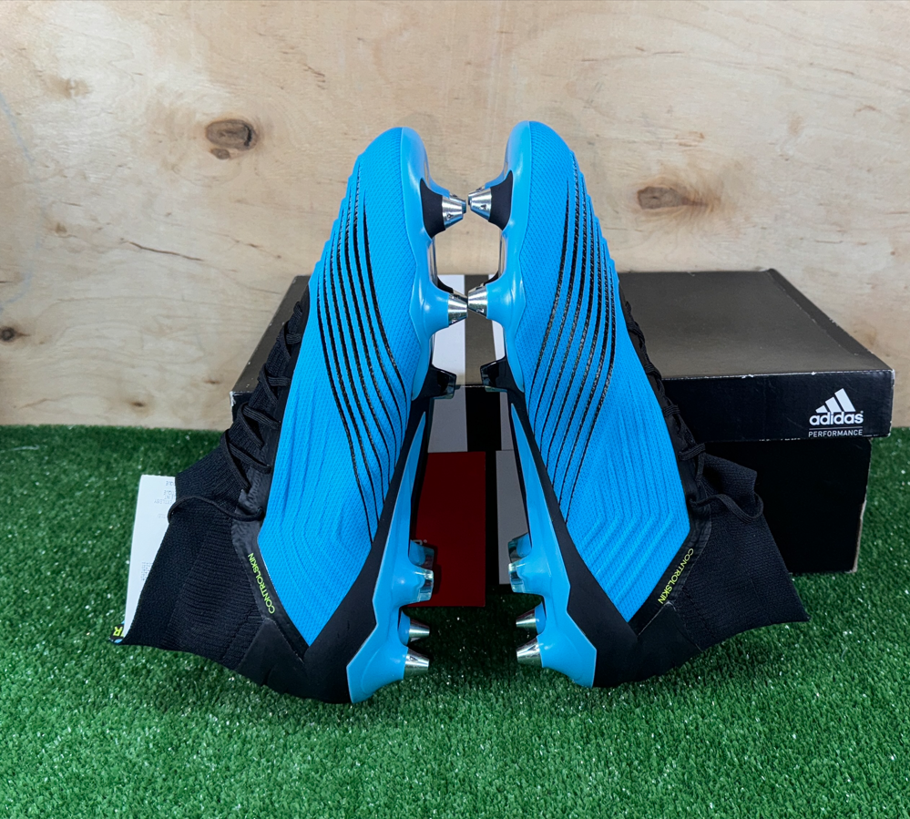 Adidas Predator 19.1 SG F99988 Elite US8 UK7.5 Blue boots Cleats