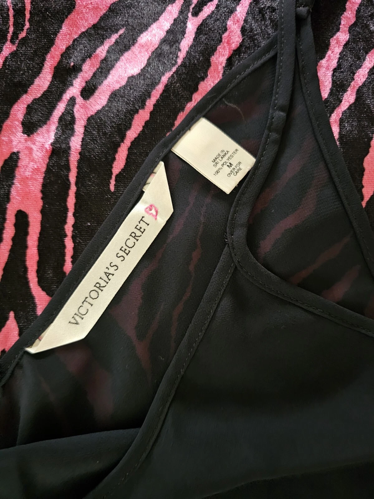 UNDERCOVER Mini abito camicia Victoria Secret nera trasparente taglia M gotica fairycore gotica