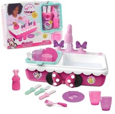 Minnie's Happy Helpers Magic Sink Set, Pretend Play Working Sink