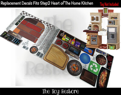 The Toy Restore Replacement Stickers Fits Step2 Heart of the Home Play Kitchen
