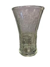 Vintage Libbey Coca-Cola Coke Drinking Glass 16oz Heavy with Flared Rim