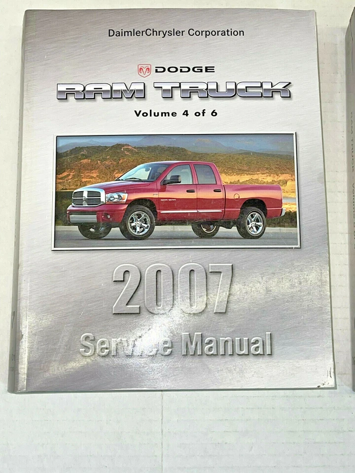 Dodge Ram 2007 camioneta pickup taller manual de reparación 1500-3500 SRT-10 diésel Foto 4 de 4