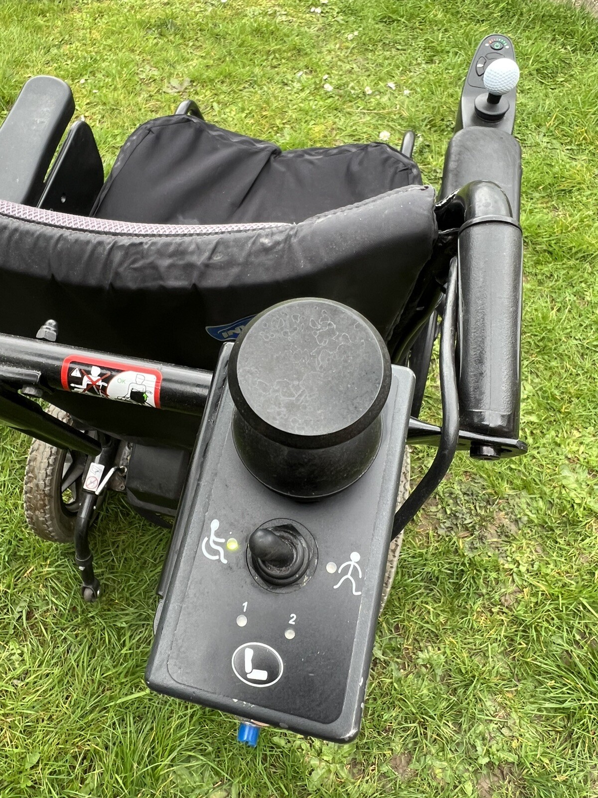 INVACARE MIRAGE ELECTRIC WHEELCHAIR MOBILITY SCOOTER 4MPH DUAL CONTROLS