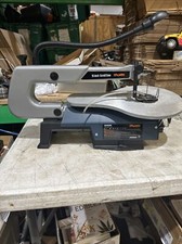 16 Inch Scroll Saw With Flexible Shaft Attachment Clean Working Missing Plastic