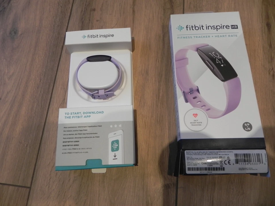 Fitbit Inspire HR Fitness Tracker, lilac - Image 2 of 3