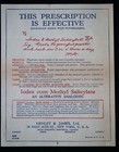 1926 Antique Iodex Advertising sheet GREAT PATENT MEDICINE COLLECTIBLE — photo 1