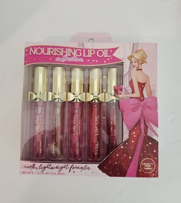 Nicole Miller Nourishing Lip Oil  Set Of 5 ..[0.1fl.oz/ 3ml .each]