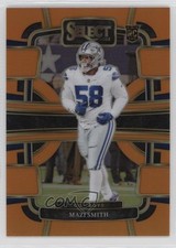 2023 Panini Select Concourse Orange Prizm 9/49 Mazi Smith #27 1al3