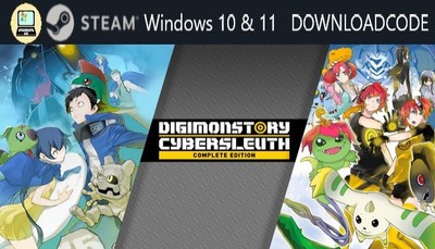 NEU Computer Spiel Digimon Story Cyber Sleuth Complete Edt für Windows STEAM Key