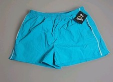 Art Class Teal Shorts With Pockets White Stripes Size XL 1068