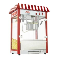 FunTime FT8000CP 8 OZ Commercial Carnival Bar Style Popcorn Popper Machine