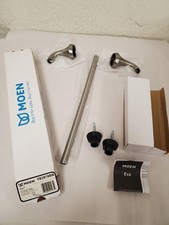 MOEN Eva 18 in. Towel Bar in Brushed Nickel Model: YB2818BN 