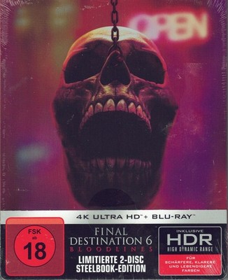 Final Destination 6: Bloodlines - 4K Ultra HD Steelbook * UHD+BD * NEU & OVP