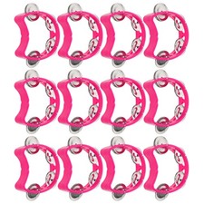 12 Pcs Kids Percussion Tambourine Musical Instrument Bells Instruments