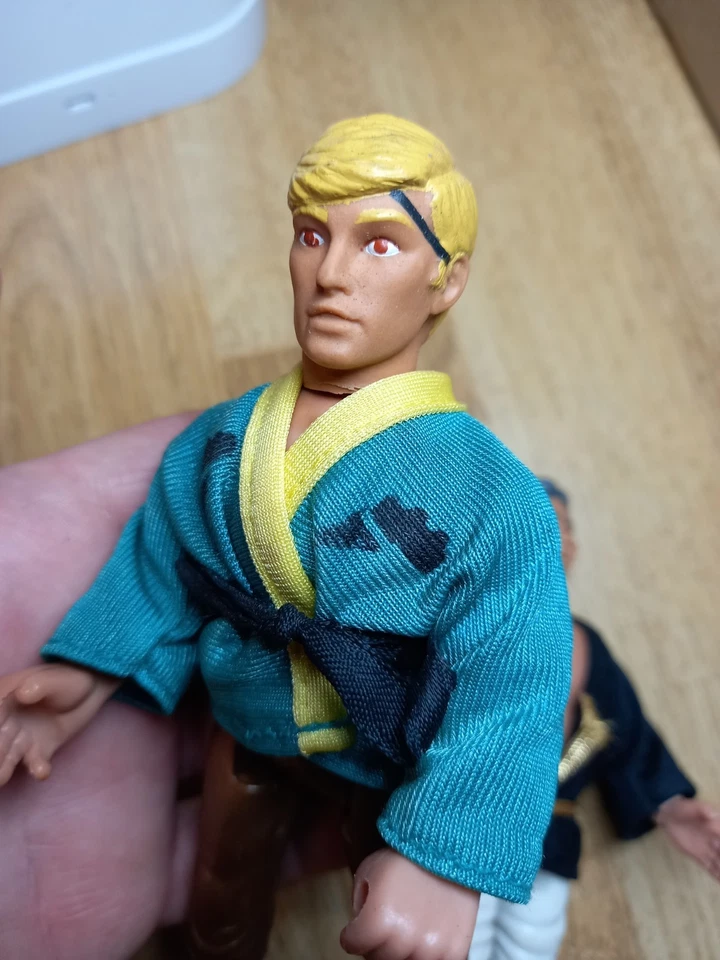 2 Figures Karate Kid Remco Johnny Lawrence Y Sato Vintage 1986 ? - Imagen 2 de 4