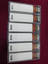 Lot Of 6 TDK E-HG Extra High Grade TC-30 Blank Camcorder Cassette Tapes