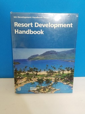 Resort Development Handbook Hardcover Textbook   ULI Development Series SEALED