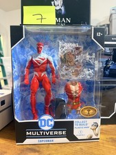 McFarlane DC Multiverse Platinum Superman JLA Plastic Man BAF Figure Sealed