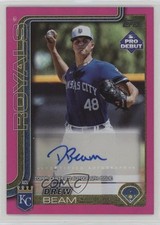 2025 Topps Pro Debut Fuchsia Foil Auto /199 Drew Beam #PD-144 Auto 0wz