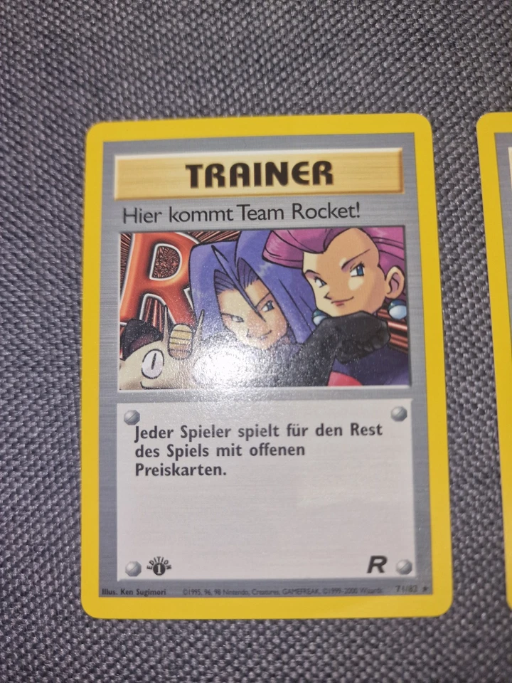 Pokemon Team Rocket 1st Edition Karten, Near Mint, 71/82, 72/82, 73/82, 76/82 NM - Bild 3 von 4