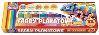 Farby Plakatowe W Tubie 12 KoloróW 30Ml Sweet colours