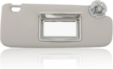 Sun Visor Right Passenger Side RH with Mirror, Fit for Right Passenger Side