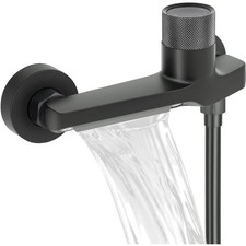 Wasserfall Badewannenarmatur Thermostat Duscharmatur Wandmontage Wasserhahn B...
