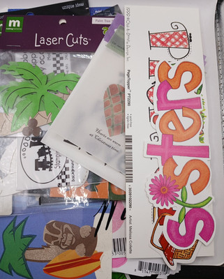 Paper Die Cuts, Borders, Cut outs Embellishments for Crafting  YOU CHOOSE