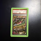 2015 POKEMON JAPANESE XY BANDIT RING 1ST EDITION FULL ART/M RAYQUAZA EX PSA 10