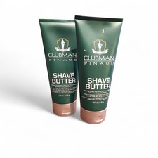 Clubman Pinaud Shave Butter 177ml-Moisture Rich Shaving Cream Duo pack - New