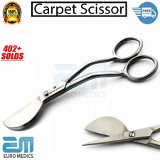 Napping Duckbill Scissors Carpet Shears Silver Fitter Tool High Quality Branded