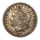 1891-O $1 Morgan Silver Dollar - XF Semi Key Date - SKU-D5374