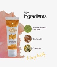 1 Forever Aloe Bee Propolis Creme Dry Skin Rash Face Hand Body Eczema Chamomile