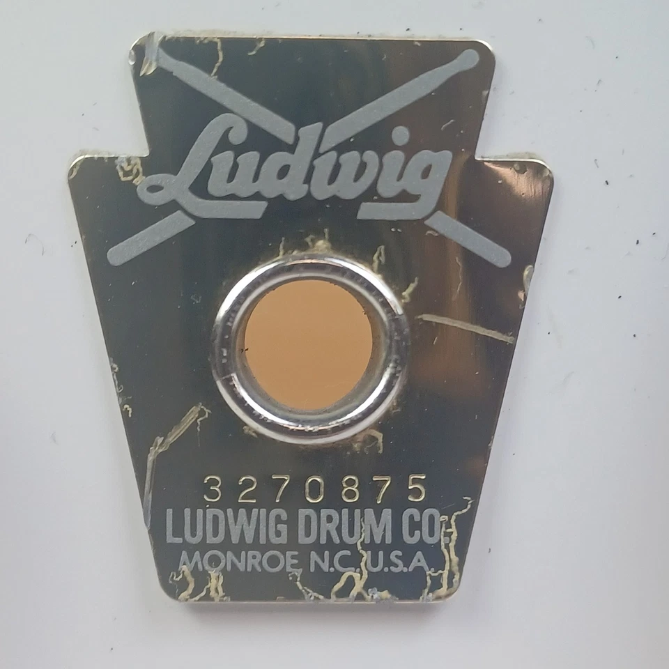 Ludwig 12x14"Marching Snare Drum 12Lug Vector LF-V924 Keystone Throw Monroe 90s - Image 2 of 4