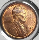 1909 VDB Lincoln Cent. Nice Red/Brown Colors. Looks AU or Uncirc. You Grade It.