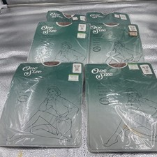 Vintage Women Thigh High Stockings Assorted Colors Lot of 6